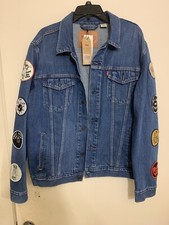 Levis limited patched trucker - levis,