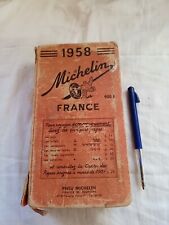 Guide Michelin 1958 . Vintage 