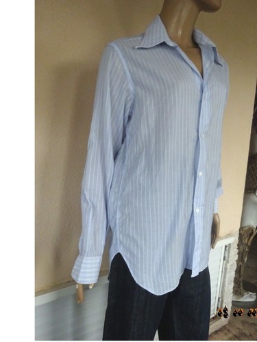 Chemise habillée homme bleue - chemise,