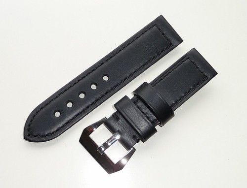 24mm hand knit black genuine - hand-knit,
