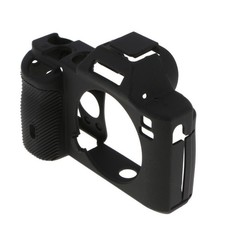 Couvercle De Boitier En Silicone Noir Coque De Protection Pour Appareil Photo