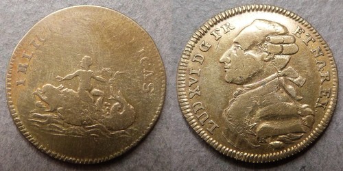 Jeton nuremberg louis xvi - de,