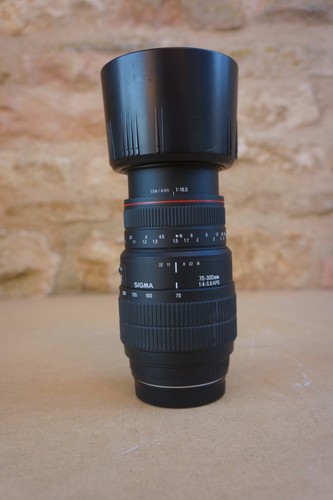 Objectif zoom sigma 300 - sigma, mm