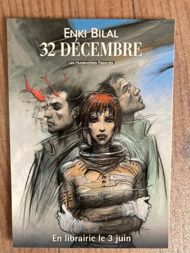 Carte postale enki bilal - postale,