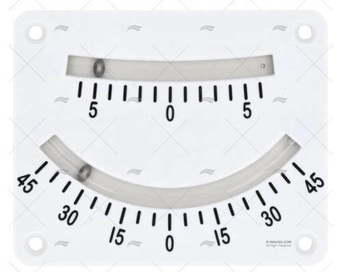 Inclinometre 80x100mm - inclinometre,