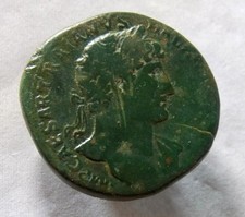 Hadrien, sesterce, Rome, 119