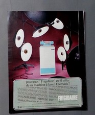 PUB PUBLICITE ANCIENNE ADVERT CLIPPING 31817 MACHINE A LAVER ECOMATIC FRIGIDAIRE