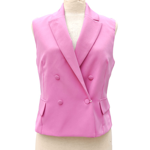 Gilet tailleur femme croisé - tailleur,