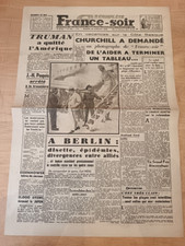 WW2 GUERRE 39/45 JOURNAL