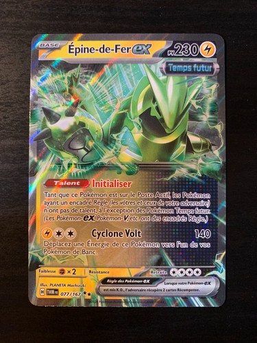 Carte pokémon epine - carte, epine-de-fer