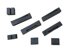 Lambretta Gp Noir Réservoir Carburant Essence Kit Caoutchouc Innocenti Frappée