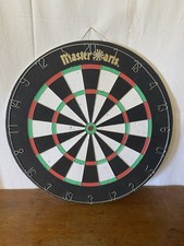 Cible Ancienne MASTER Paris Fléchettes Double Face Vintage #C662