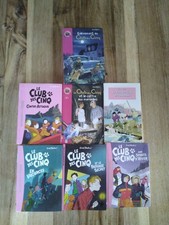 Le club des cinq - bibliothèque rose Enid Blyton, 7 tomes