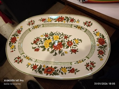 Plat service villeroy et - de,