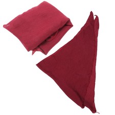  Accessoire Pirate Écharpe Rouge Costume De Cosplay D'Halloween À Ceinture