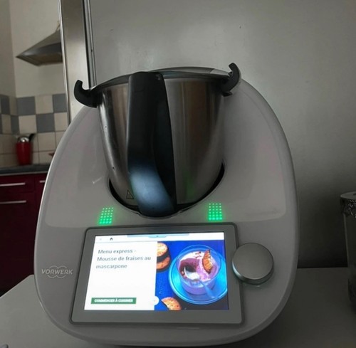 Thermomix tm6 blanc très - blanc,