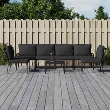 Salon de Jardin avec Coussins