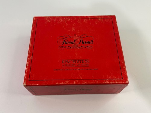 Trivial pursuit rpm edition - pursuit,