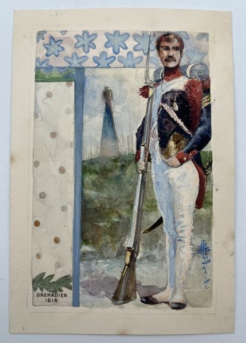 Gouache originale maquette - originale,