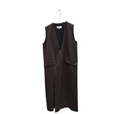 Maison Margiela  Brown Wool Maxi Dress Size 38 / L