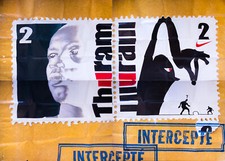 NIKE PARK WORLD CUP A Huge French Vintage Advertising Sport Poster Original 1998