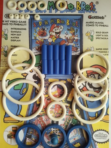 Flipper gottlieb super mario - gottlieb-super,
