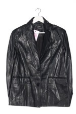 BERSHKA Veste en cuir