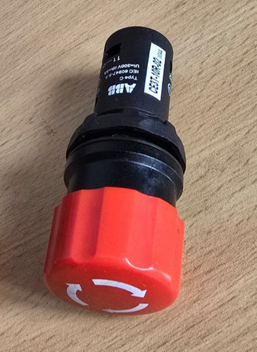 Bouton arrêt urgence - bouton,