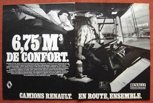 Publicité papier camion - publicité,