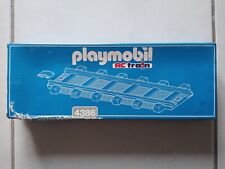 4386 PLAYMOBIL TRAIN RC: 2 Rails Droits  avec clips pour train  (V.2 de 1988..)