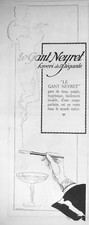 PUBLICITÉ DE PRESSE 1925 LE