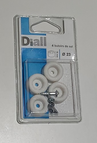 Diall set white rubber - set, of