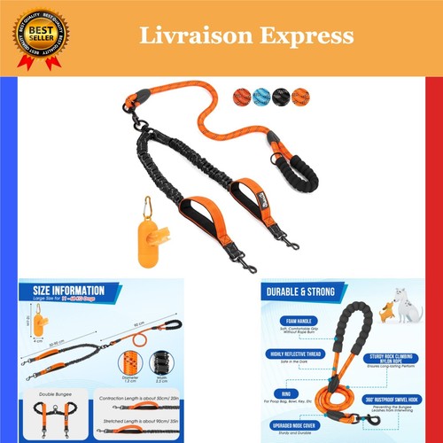 Slowton laisse double - slowton,