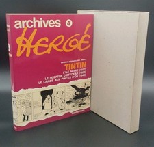 Livre tintin archives hergé - archives,