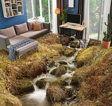 3D herbe jaune 1671 sol