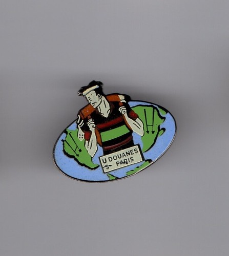 Pin douanes paris - pin's, us