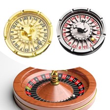 Roulette dés en métal, accessoires de fête anciens, jeu de Table, dés