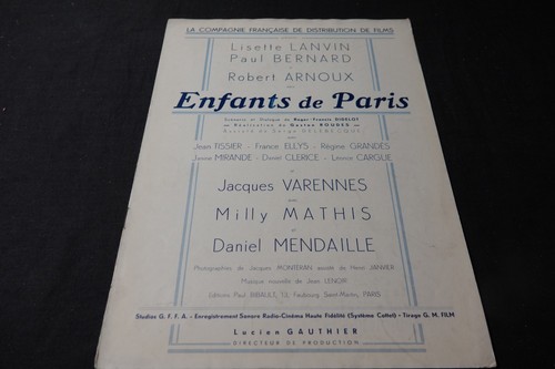 Enfants paris paul bernard - paul,