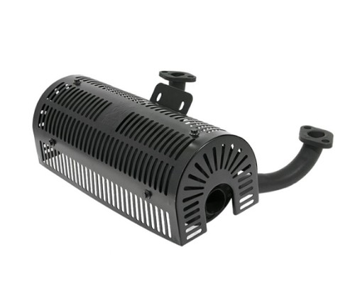 Silencieux marmite moteur - silencieux,