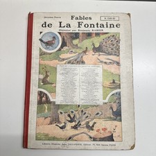 Fables de La Fontaine, 2e partie, Illustrées par Benjamin RABIER 1906, 70 fables