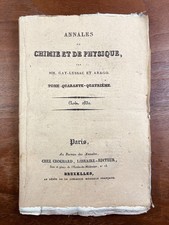 Annales de Chimie et de