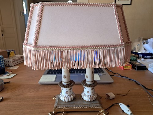 Vintage double lampe - lampe, de