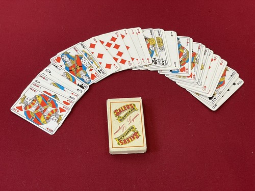 Jeu cartes publicitaire - de,