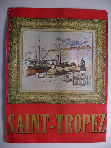 Saint tropez affiche originale - saint-tropez,