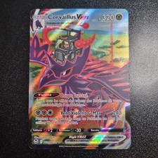 Corvaillus Vmax TG19/TG30 EB12 Epée & Bouclier Tempête Argentée - NEUF FR