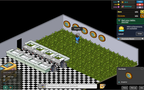 Habbo furniture port hole - habbo,