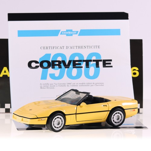 Franklin mint corvette 1986 - franklin,