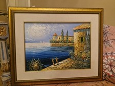 Peinture huile sur toile - huile,