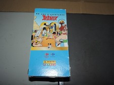 BOITE COMPLETE NEUVE 60 ans Aventures Astérix Carrefour Panini Pochettes neuves