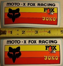 2! VMX Yoko Moto X Fox